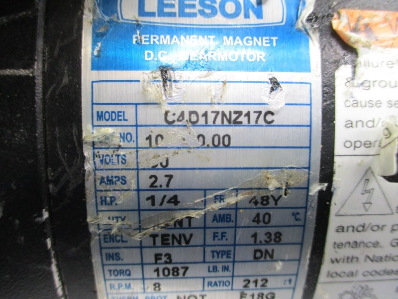 LEESON C4D17NZ17C 90V 2.7A UNMP