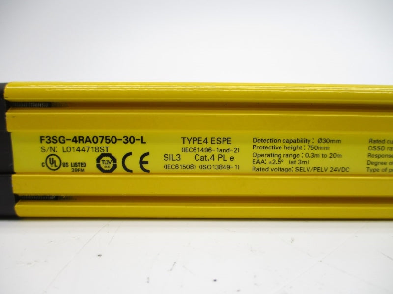 OMRON F3SG-4RA0750-30-L 24VDC NSNP
