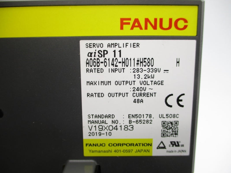 FANUC A06B-6142-H011#H580 283-339V 48A NSNP