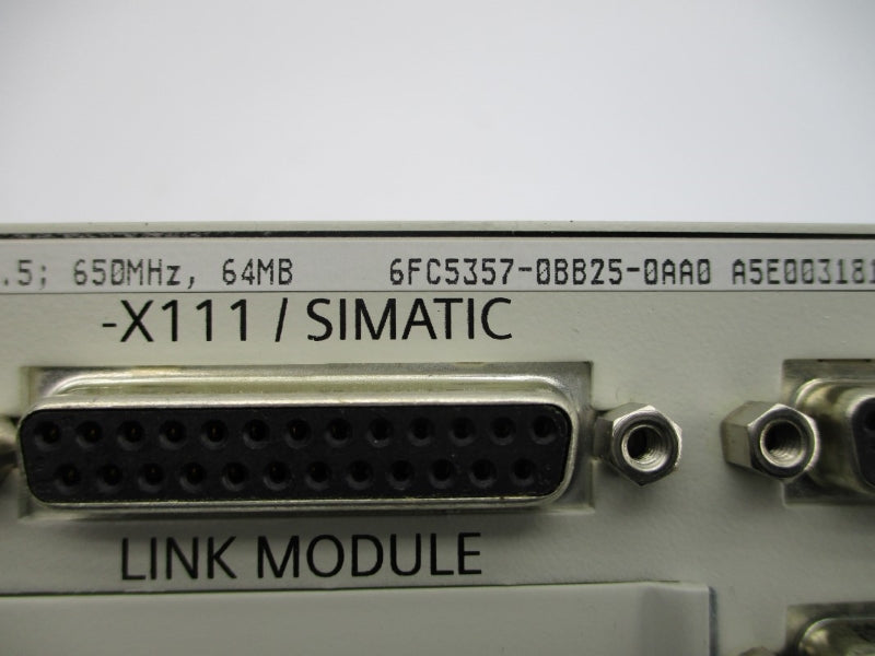 SIEMENS 6FC5357-0BB25-0AA0 NSMP