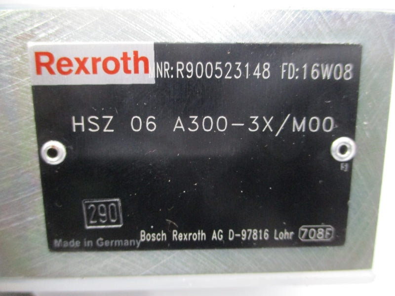 REXROTH HSZ06A300-3X/M00 R900523148 NSNP