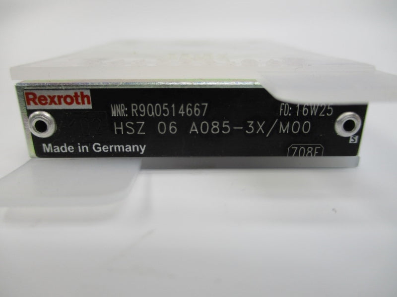 REXROTH HSZ06A085-3X/M00 R900514667 NSNP