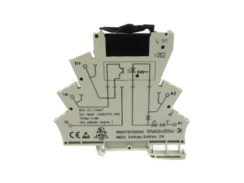 WEIDMULLER MOZ24VDC/24VDC2A 8607370000 24VDC 2A NSNP