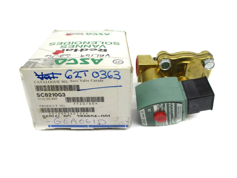 ASCO SC8210G3 110/120V 5-250PSI 3/4" NSMP