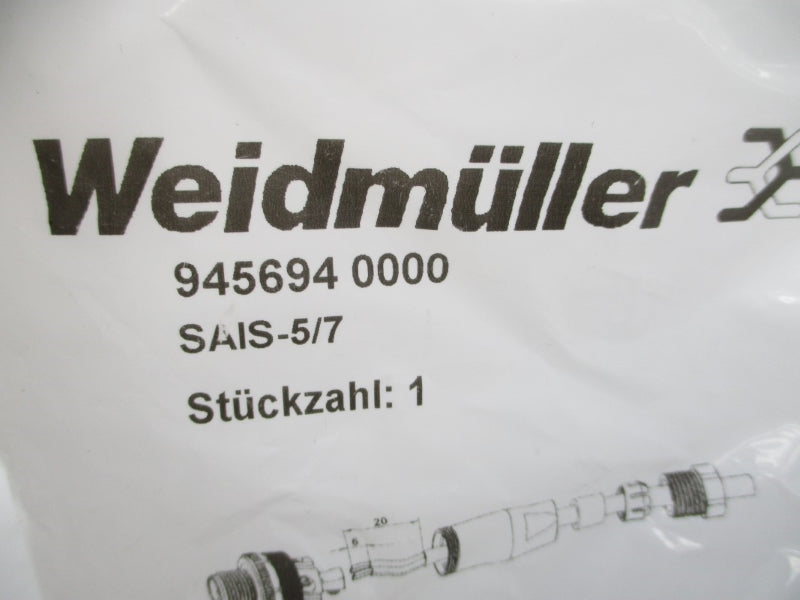 WEIDMULLER 9456940000 SAIS-5/7 NSMP