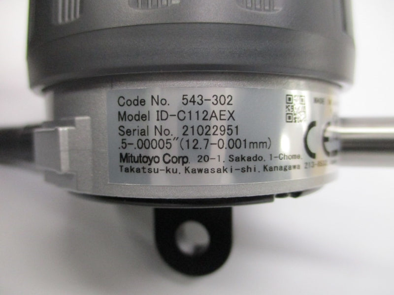 MITUTOYO 543-302 ID-C112AEX NSMP