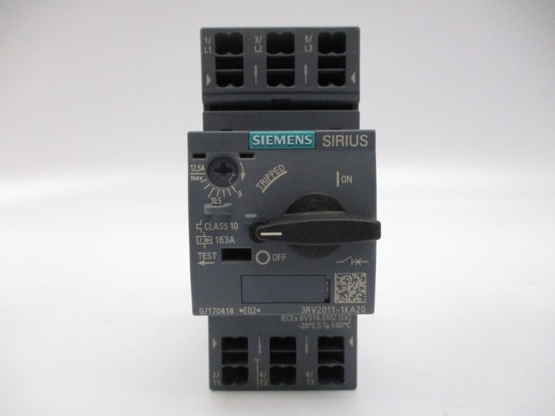 SIEMENS 3RV2011-1KA20 9.0-12.5A NSMP