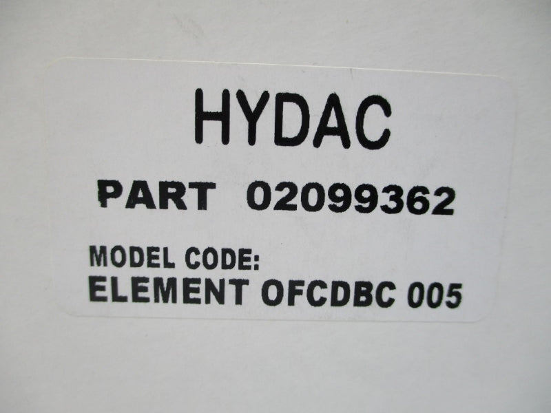 HYDAC 02099362 NSMP