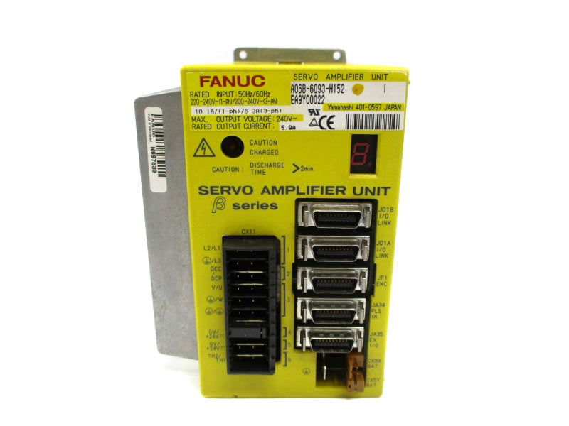 FANUC A06B-6093-H152 220-240V 6.3A NSNP