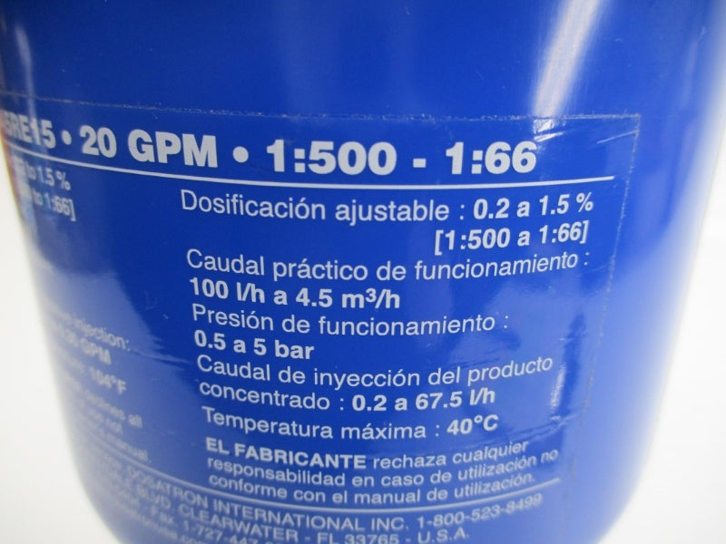 DOSATRON D45RE15 7-70PSI NSNP
