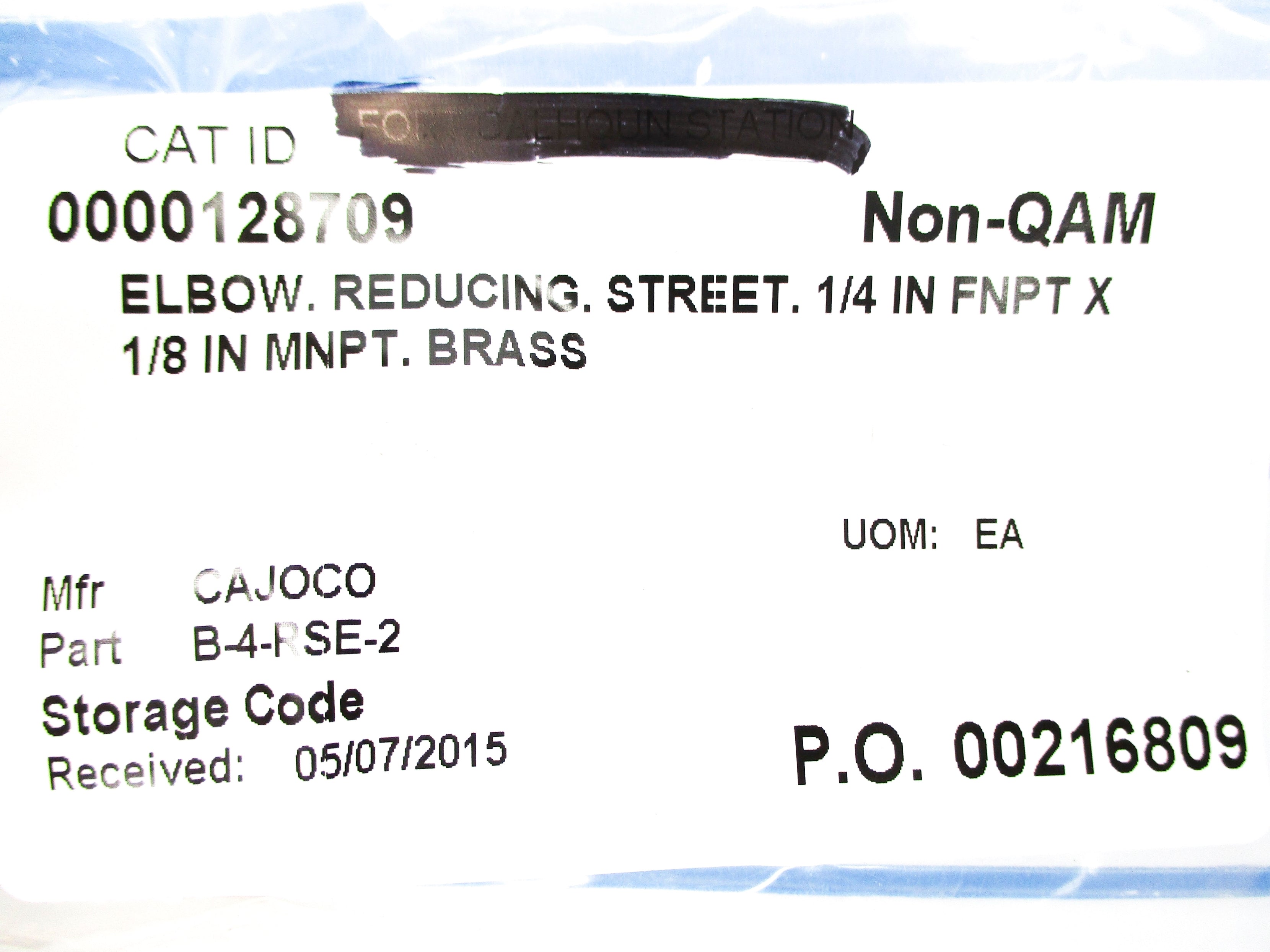 SWAGELOK B-4-RSE-2 NSMP