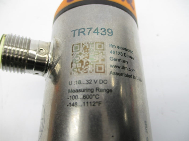 IFM EFECTOR TR-000KDBM12-QFPKG/US/ TR7439 18-32VDC NSMP