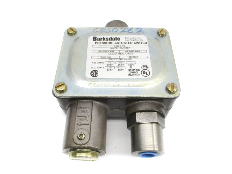 BARKSDALE 9048-6-CS 300VAC 10A 15000PSI NSNP