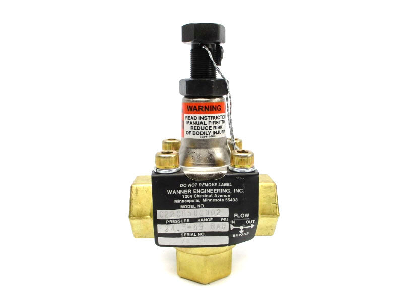 WANNER ENGINEERING C22C6500002 34.5-69PSI NSNP