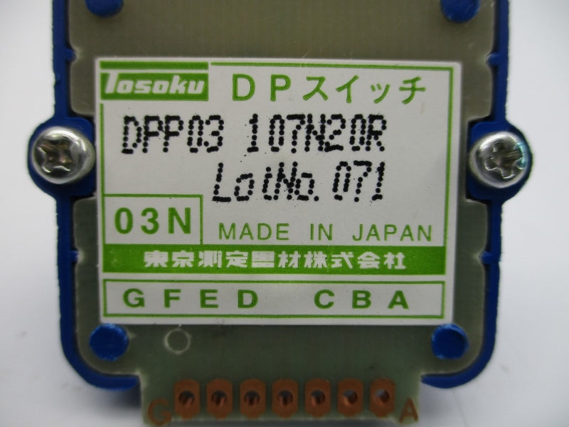 TOSOKU GFEDCBA (AS PICTURED) NSNP