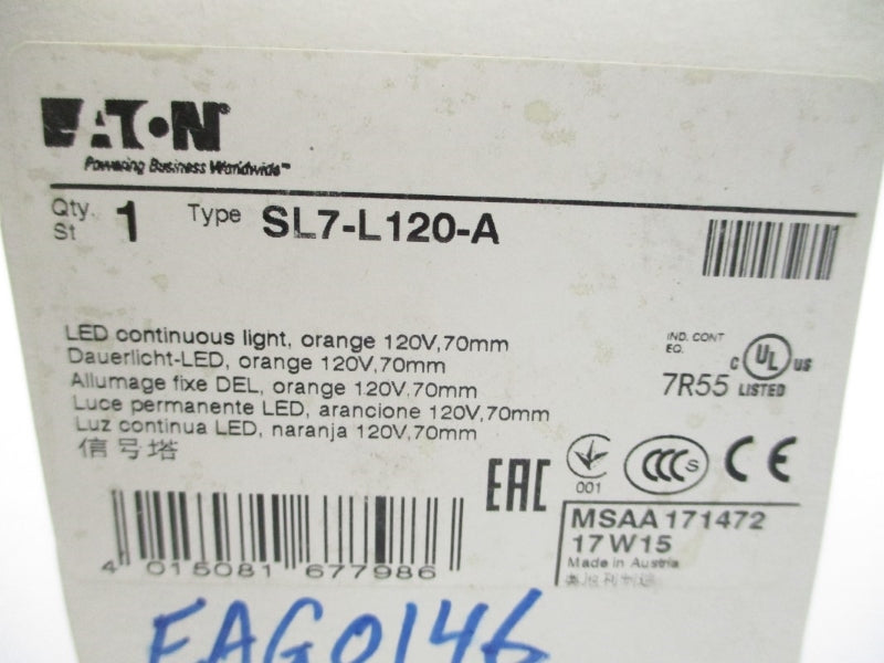 EATON SL7-L120-A 120VAC NSMP