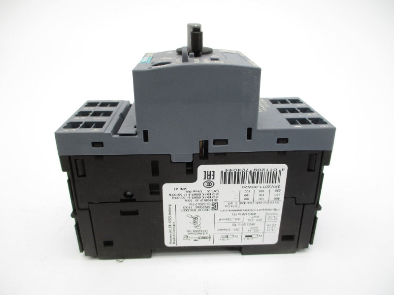 SIEMENS 3RV2011-0BA20 0.14-0.2A NSMP