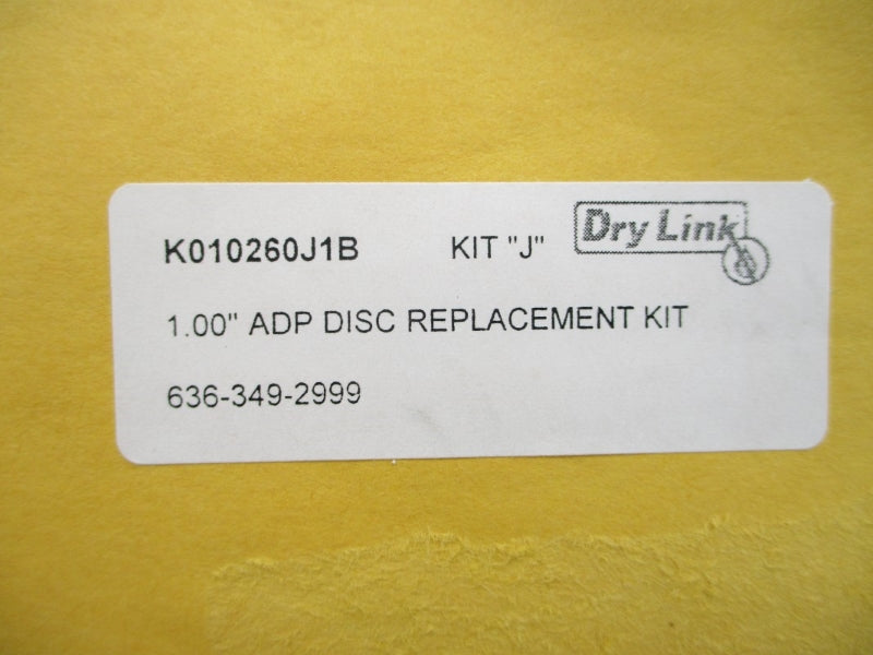 DRY LINK K010260J1B "J" 1.00" NSFS