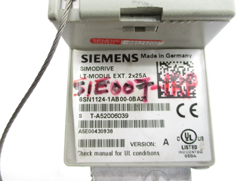 SIEMENS 6SN1124-1AB00-0BA2 25A UNMP