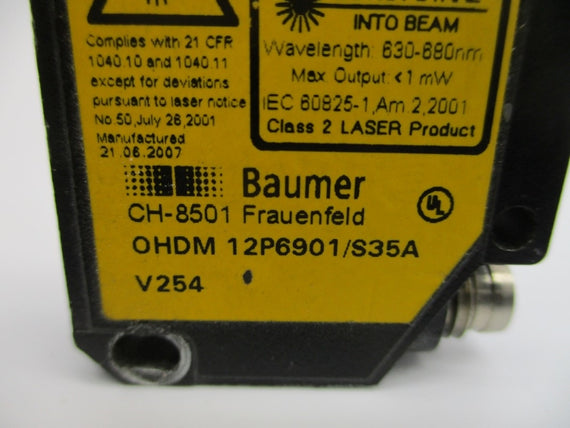 BAUMER OHDM12P6901/S35A UNMP