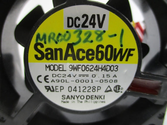 SANYO DENKI 9WF0624H4D03 24VDC 0.15A UNMP