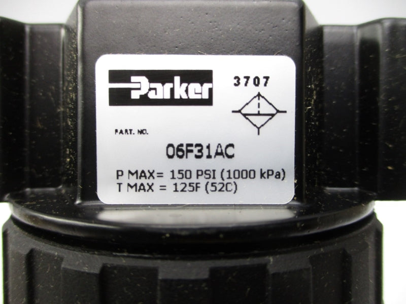 PARKER 06F31AC 150PSI 125'F 1/2" NSMP