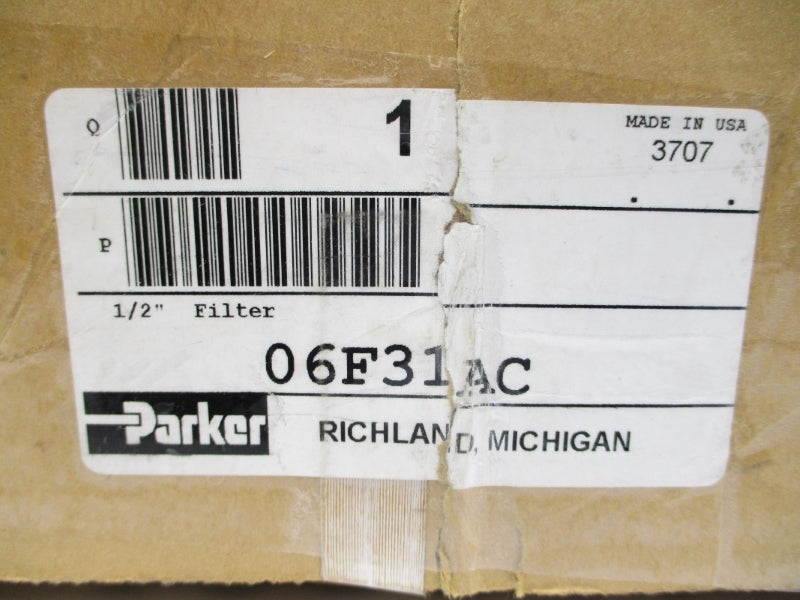 PARKER 06F31AC 150PSI 125'F 1/2" NSMP