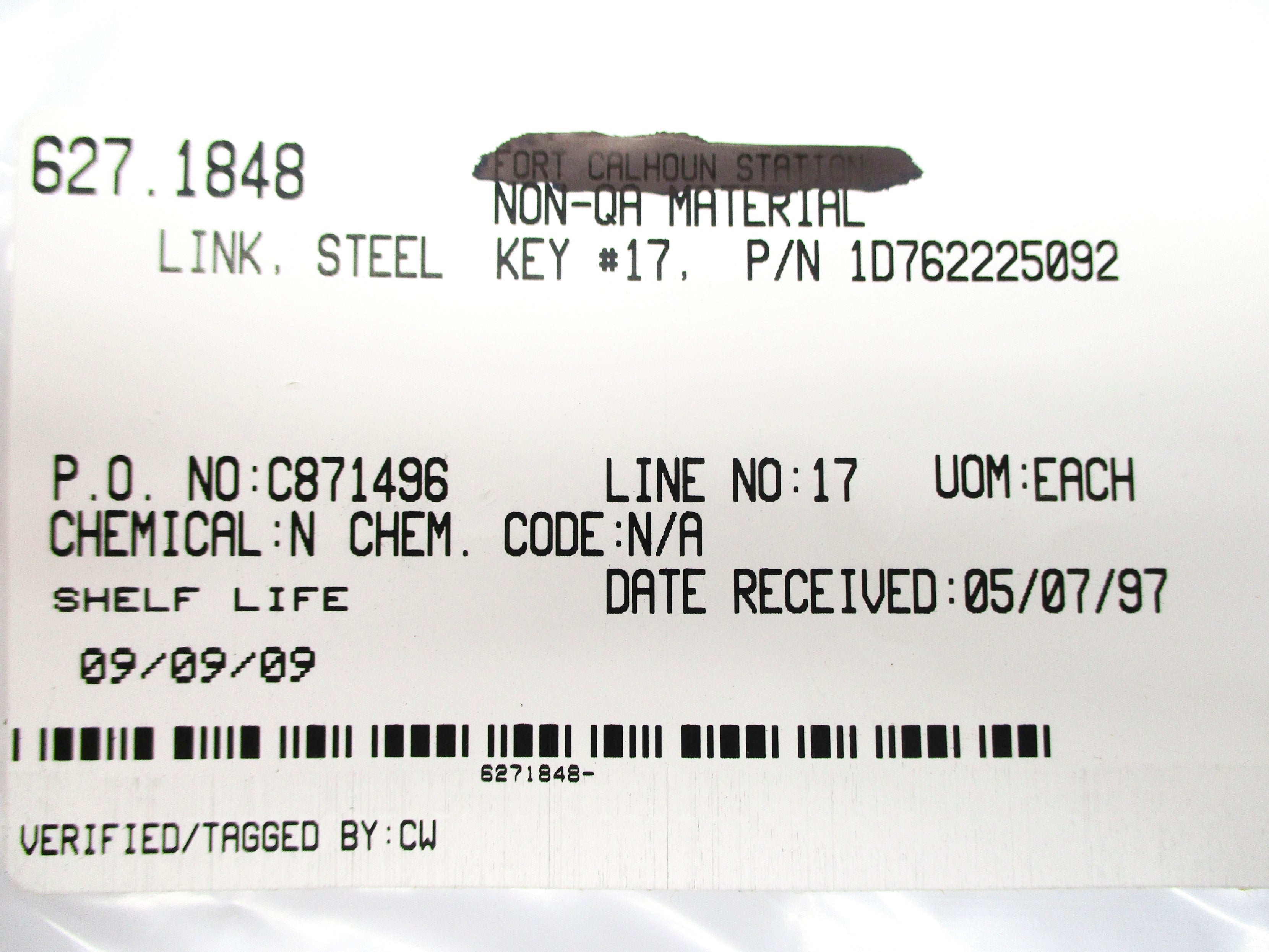 INDUSTRIAL MRO 1D762225092 NSNP