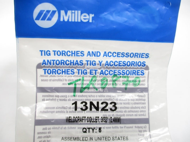 MILLER 13N23 3/32" (PKG OF 5) NSMP