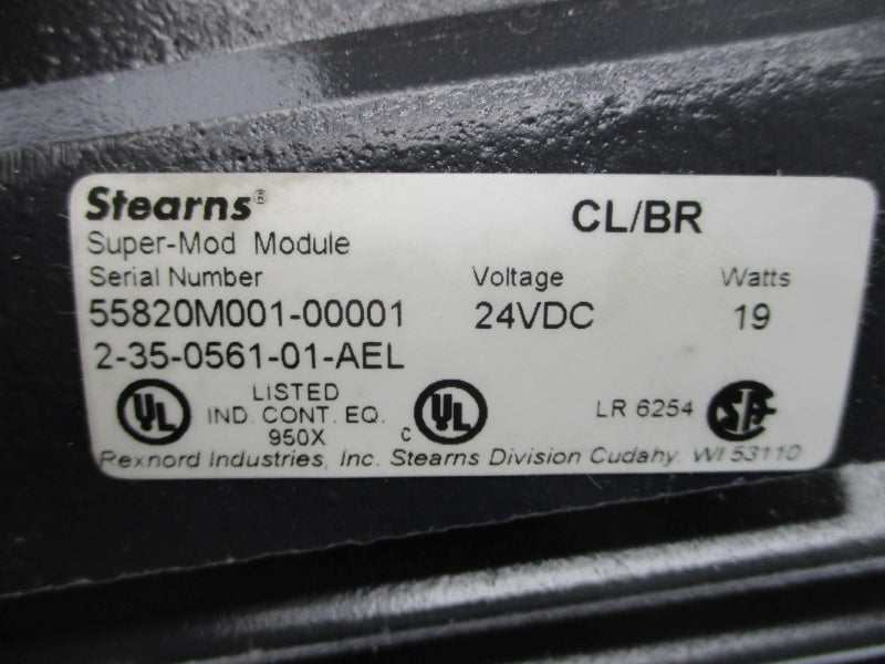 STEARNS 2-35-0561-01-AEL 24VDC UNMP