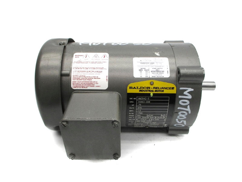 BALDOR VM3542-5 575V 1.2A NSNP