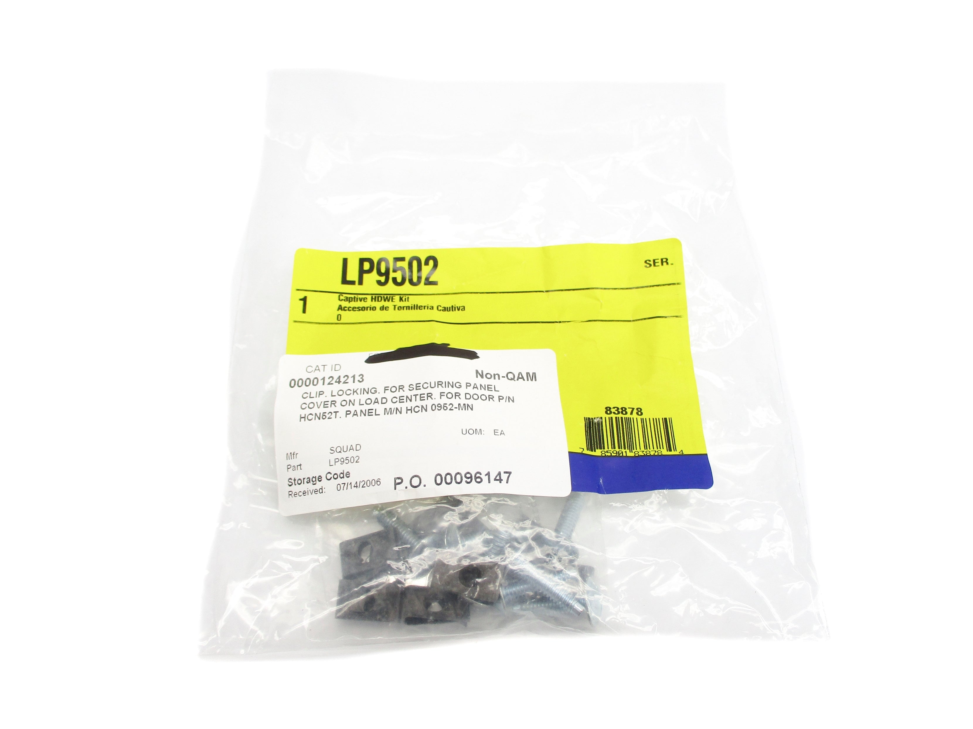 SQUARE D LP9502 NSMP