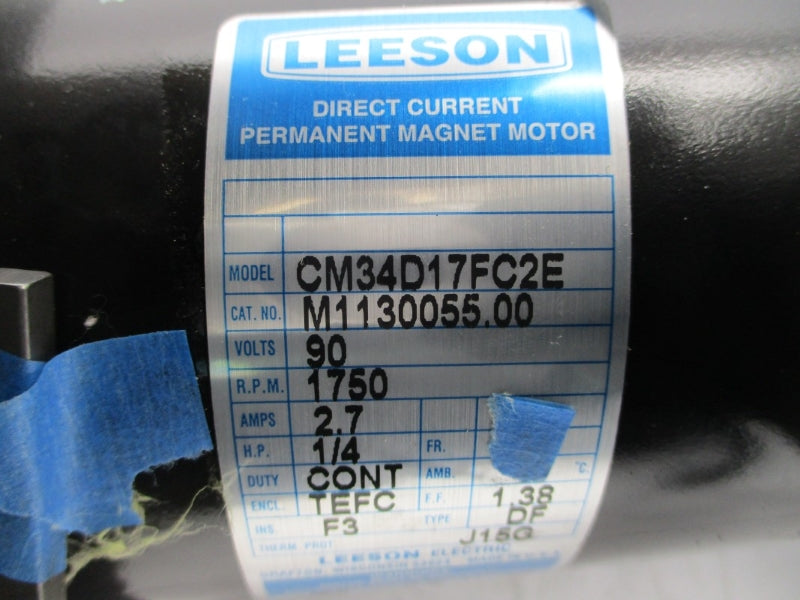 LEESON ELECTRIC CM34D17FC2E 90V 2.7A NSNP