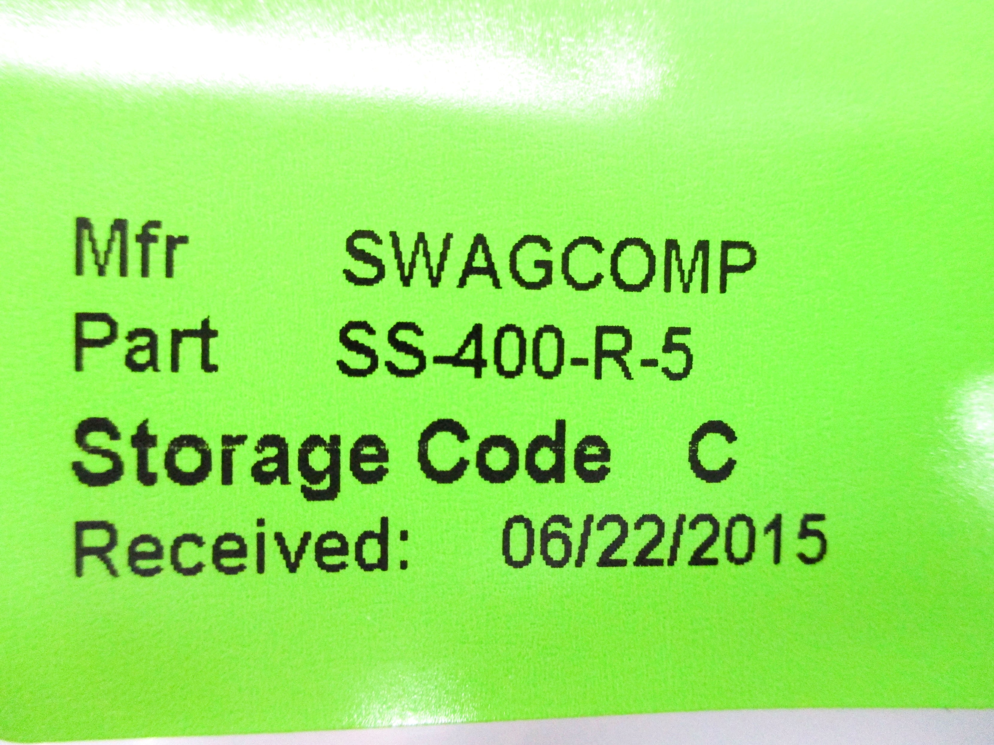 SWAGELOK SS-400-R-5 NSNP