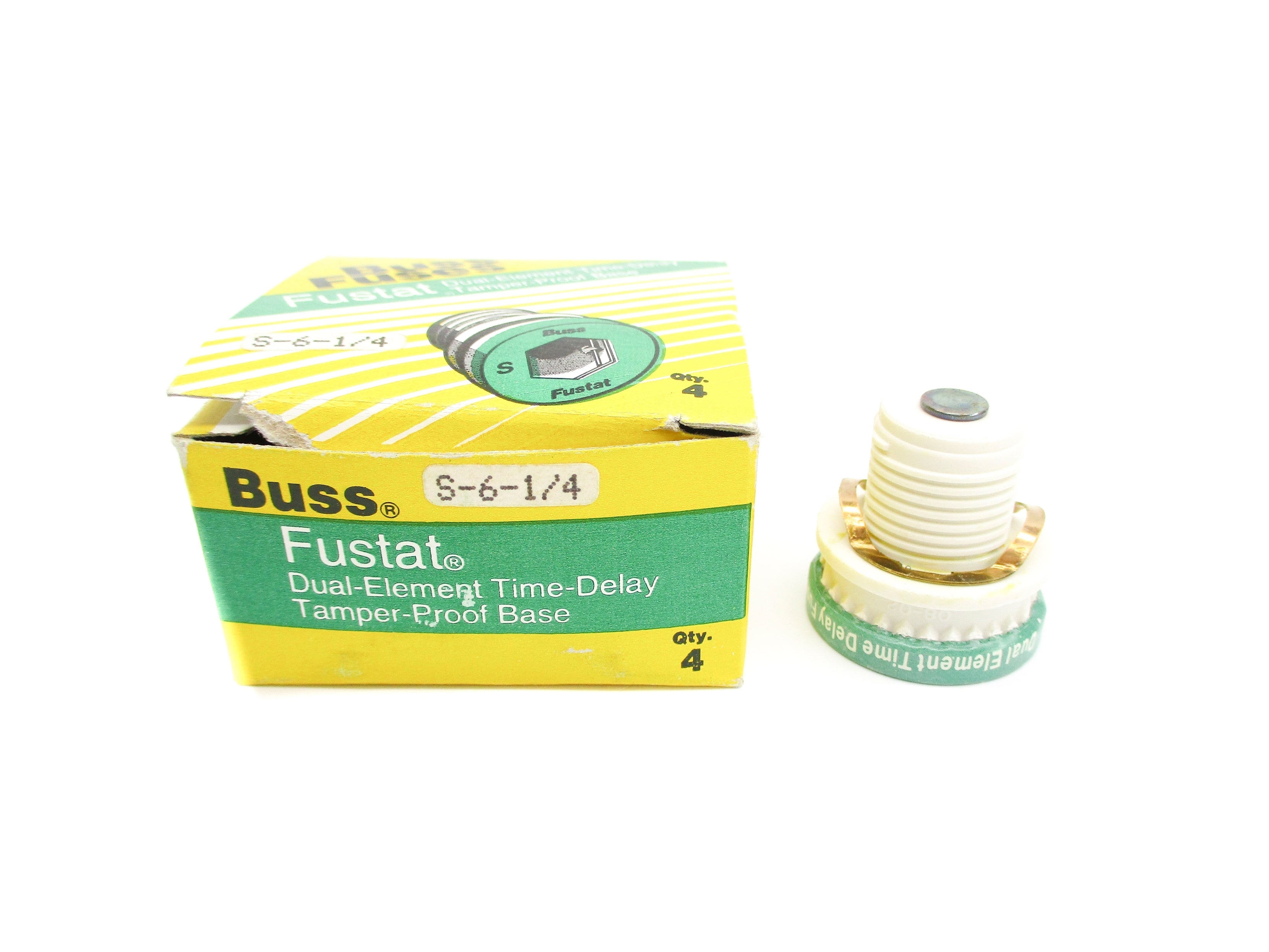 BUSSMANN S-6-1/4 (PKG OF 4) NSMP