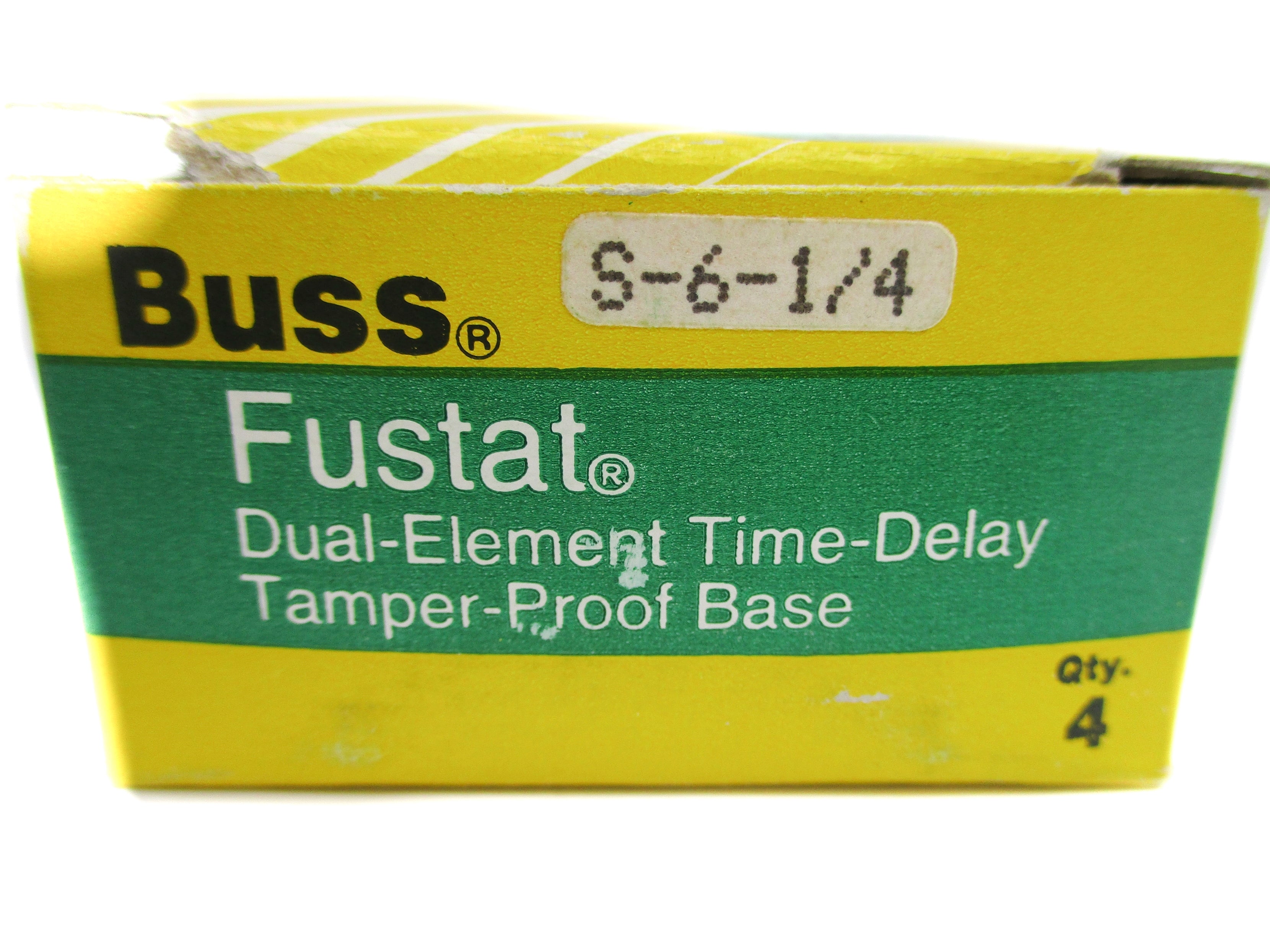 BUSSMANN S-6-1/4 (PKG OF 4) NSMP