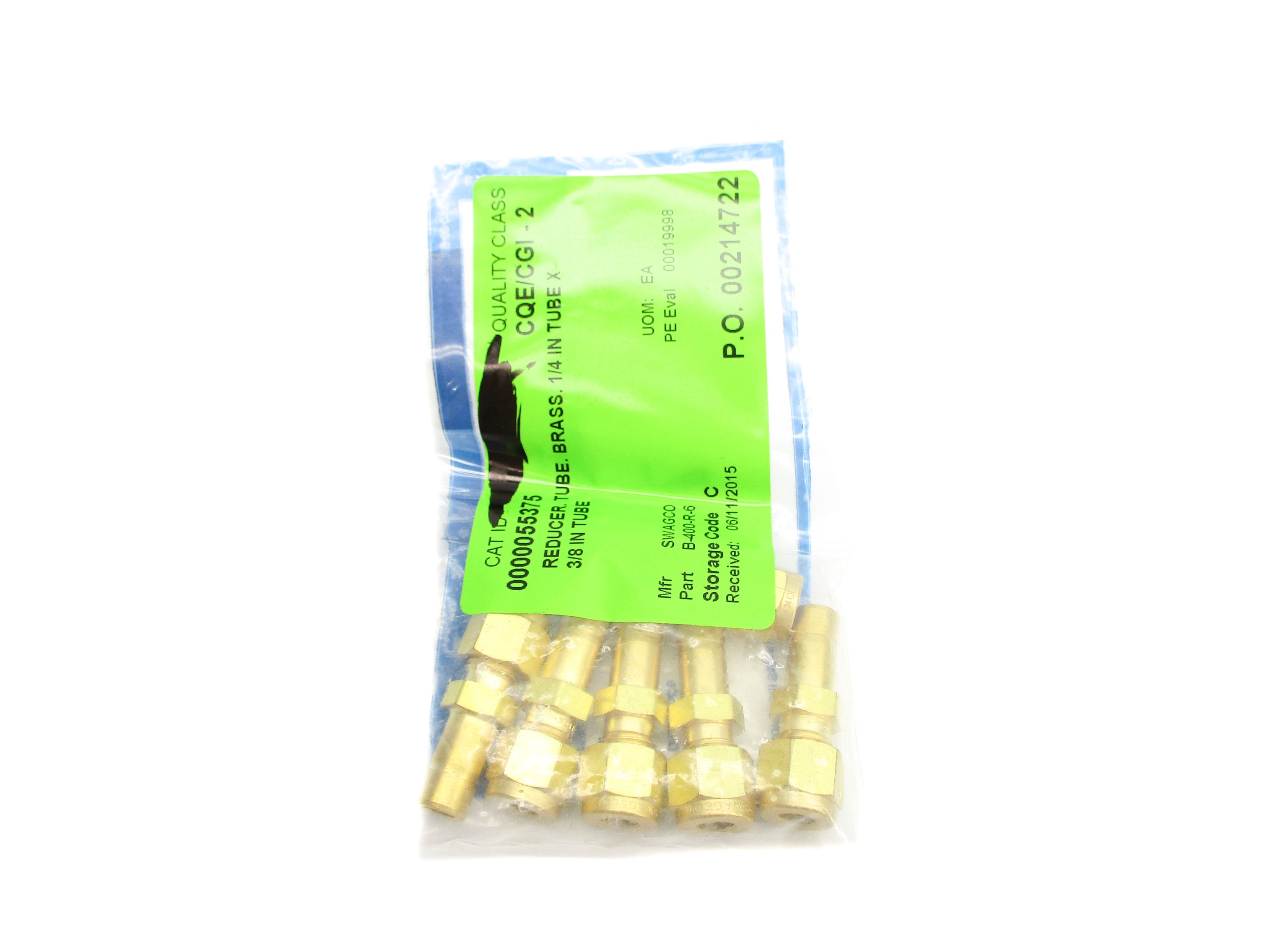 SWAGELOK B-400-R-6 (PKG OF 6) NSMP
