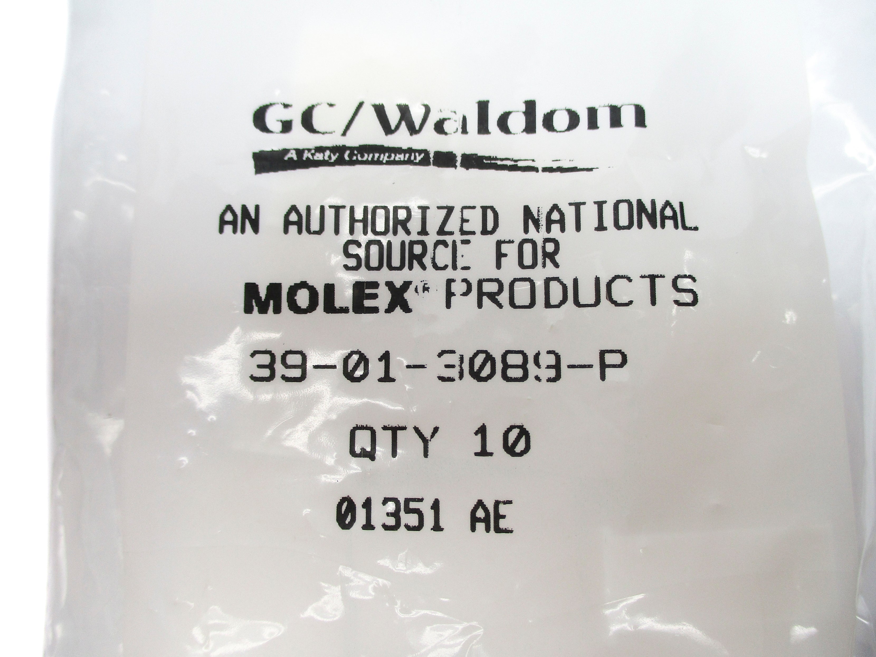 GC/WALDOM 39-01-3089-P (PKG OF 10) NSMP