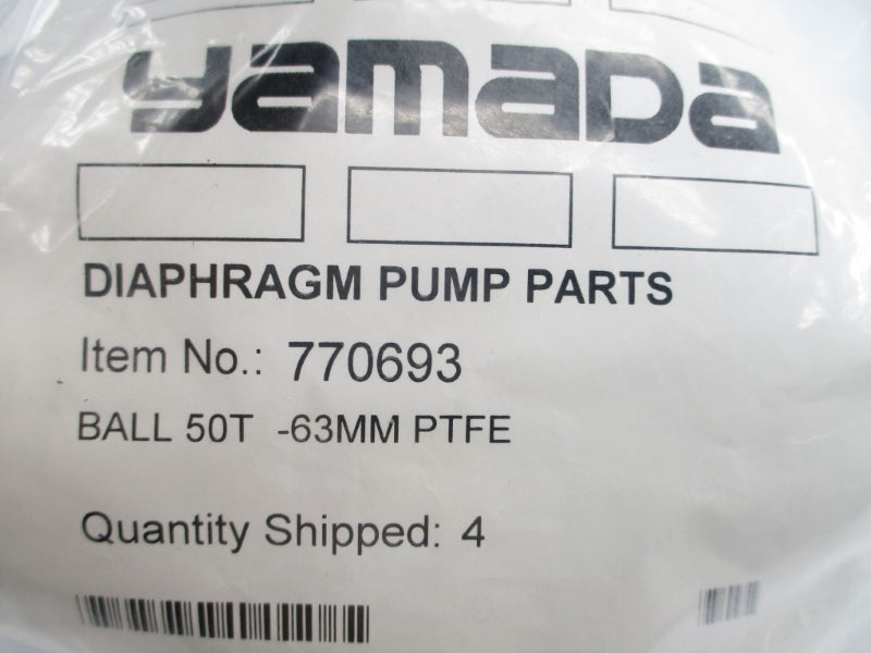 YAMADA 770693 50T-63MM (PKG OF 4) NSMP
