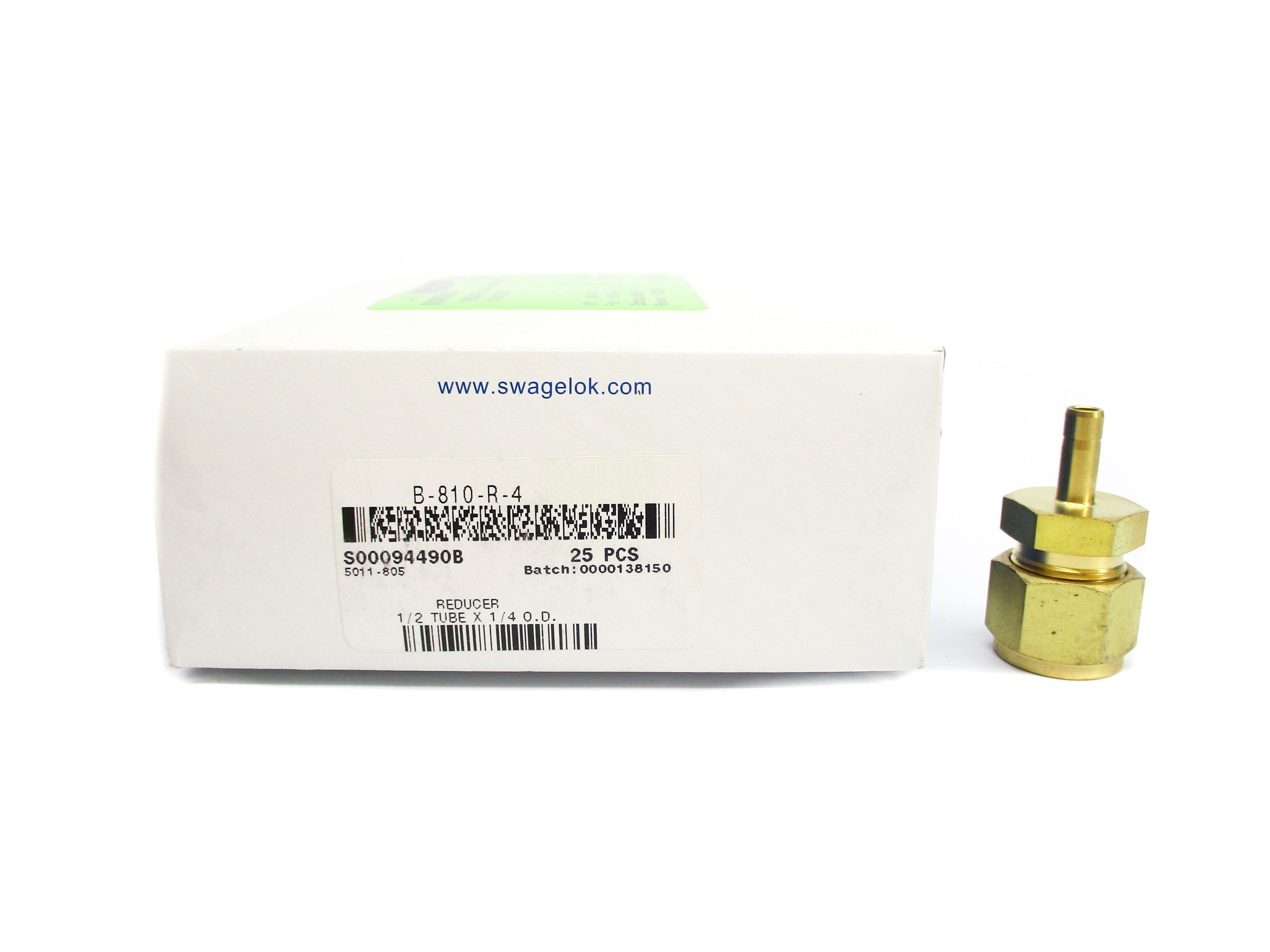 SWAGELOK B-810-R-4 (PKG OF 25) NSMP
