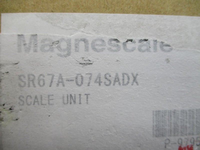 MAGNESCALE SR67A-074SADX NSMP