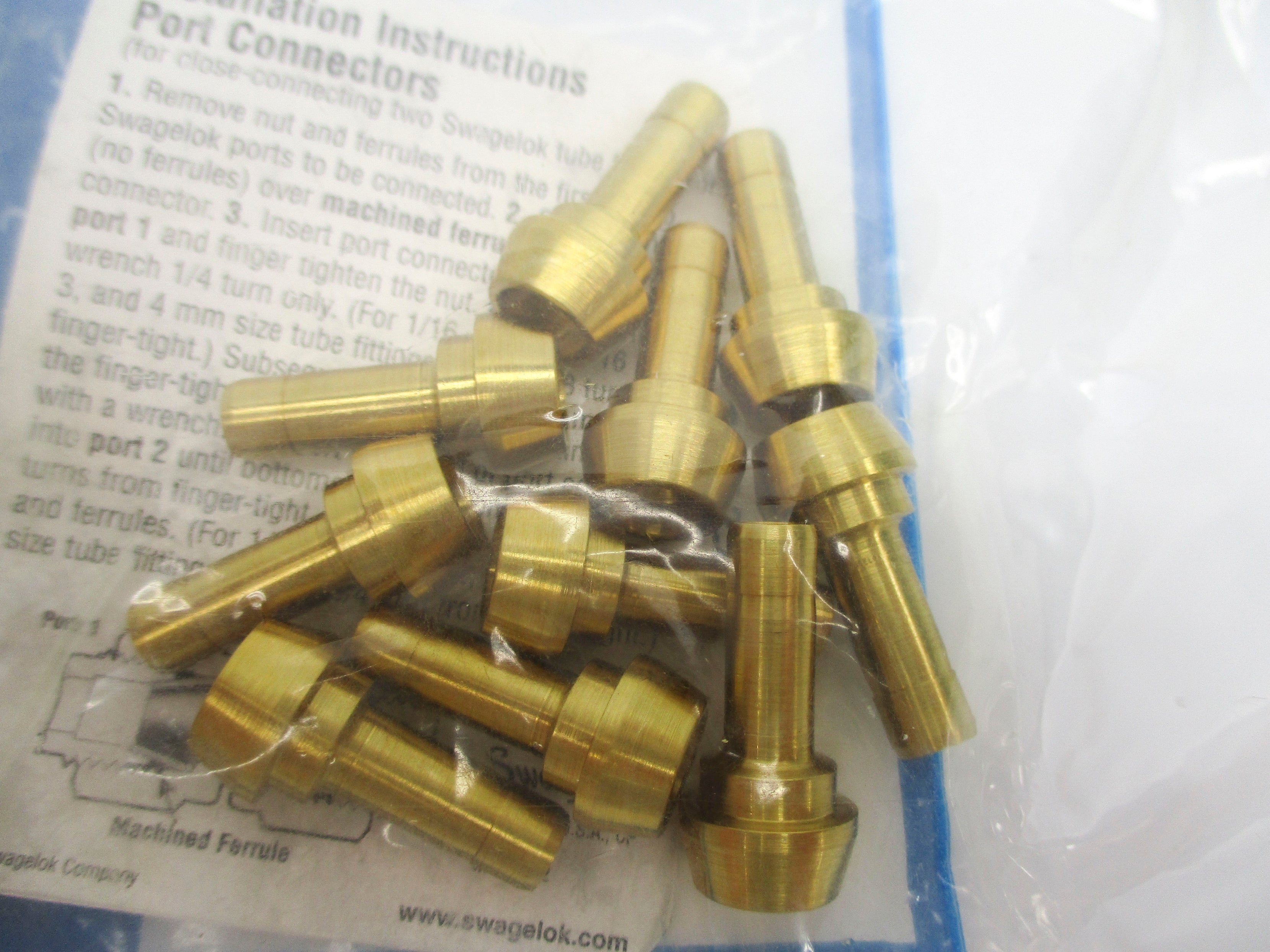 SWAGELOK B-601-PC-4 (PKG OF 10) NSMP