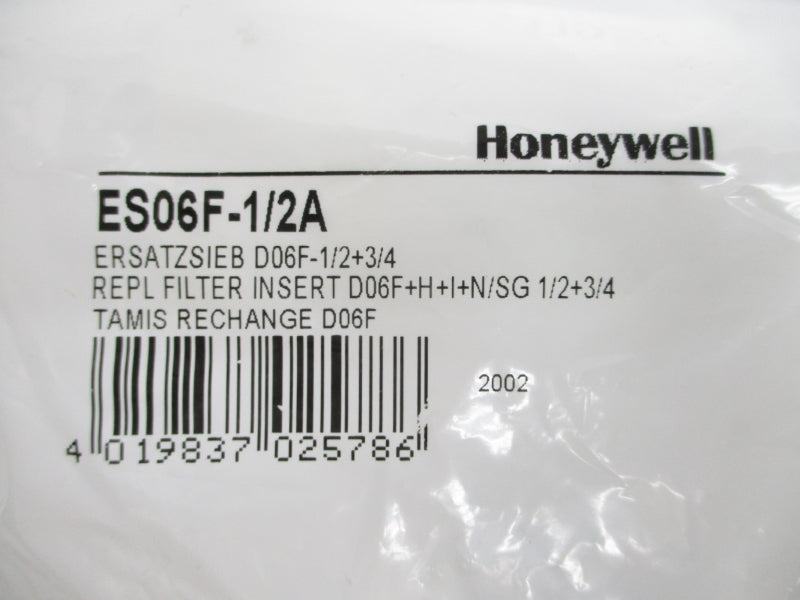 HONEYWELL ES06F-1/2A NSMP