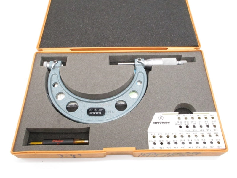 MITUTOYO 126-140 TMC-4" 3-4" NSMP