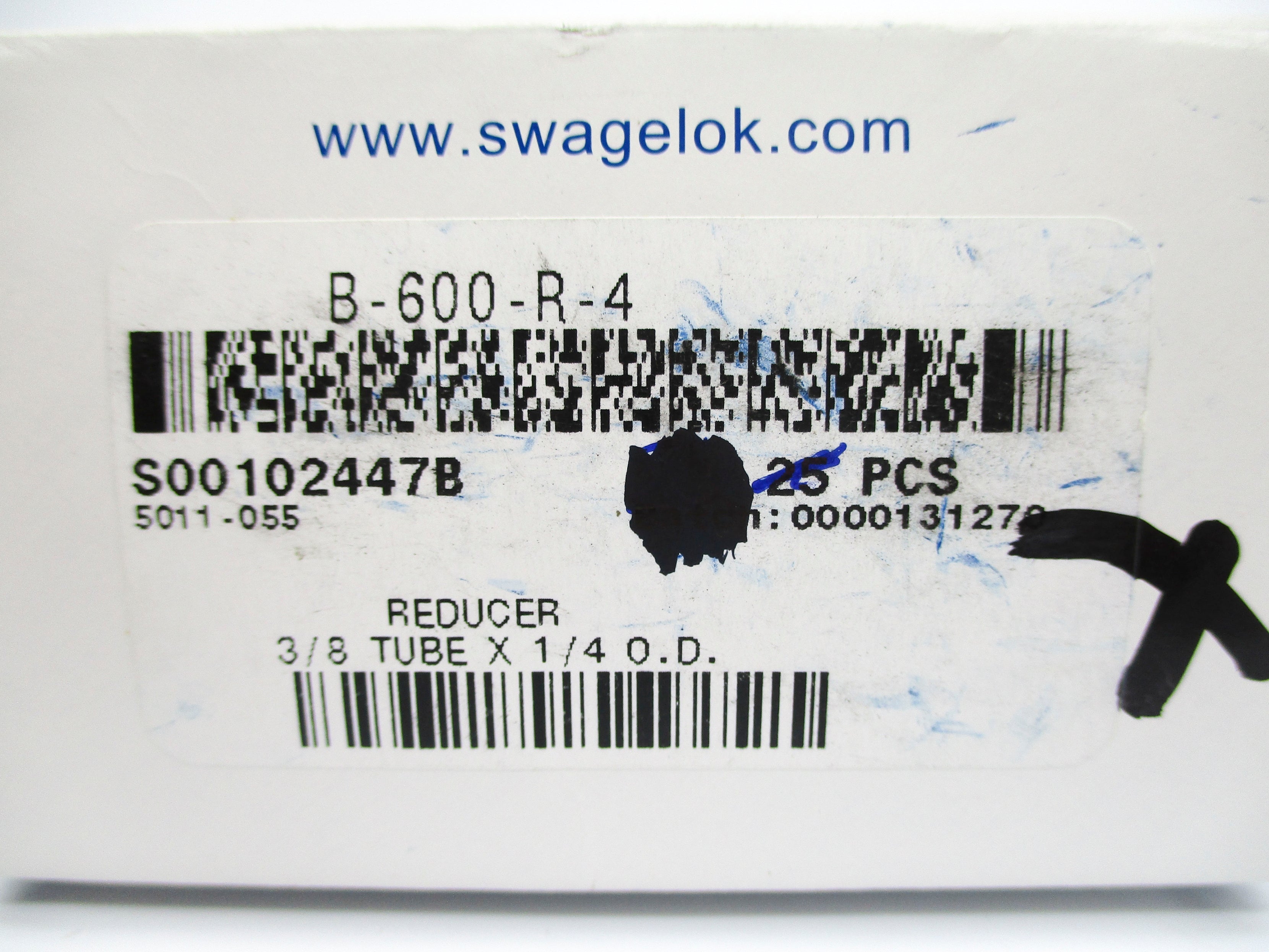 SWAGELOK B-600-R-4 (PKG OF 25) NSMP
