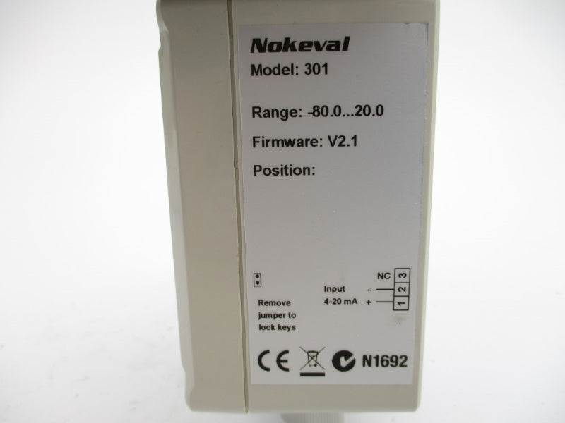 NOKEVAL 301-4/20 F/W V2.1 -80.0-20.0 NSMP