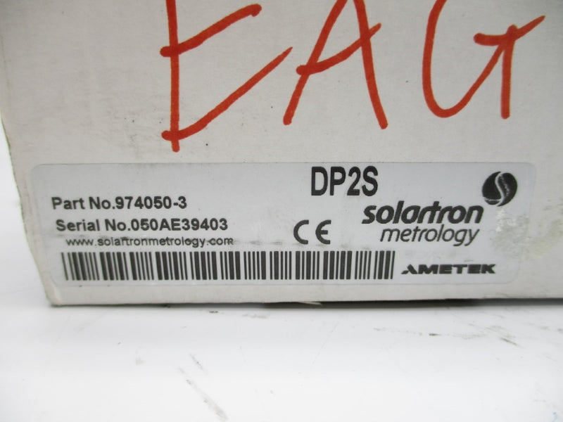 SOLARTRON METROLOGY 974050-3 DP2S NSMP