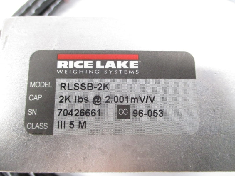 RICE LAKE WEIGHING SYSTEMS 34311 RLSSB-2K NSMP