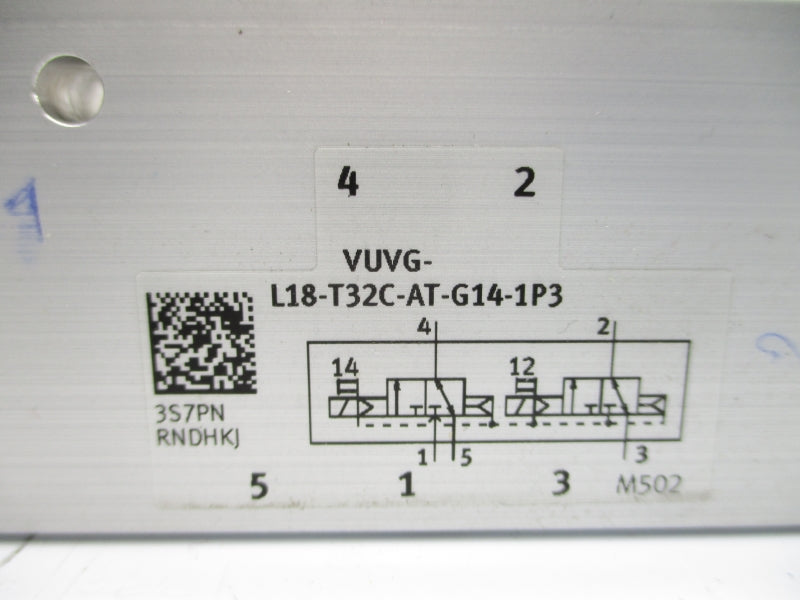 FESTO VUVG-L18-T32C-AT-G14-1P3 24VDC NSNP