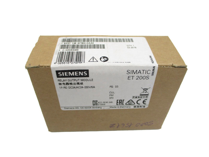 SIEMENS 6ES7138-4FR00-0AA0 24-230VAC 5A NSFS